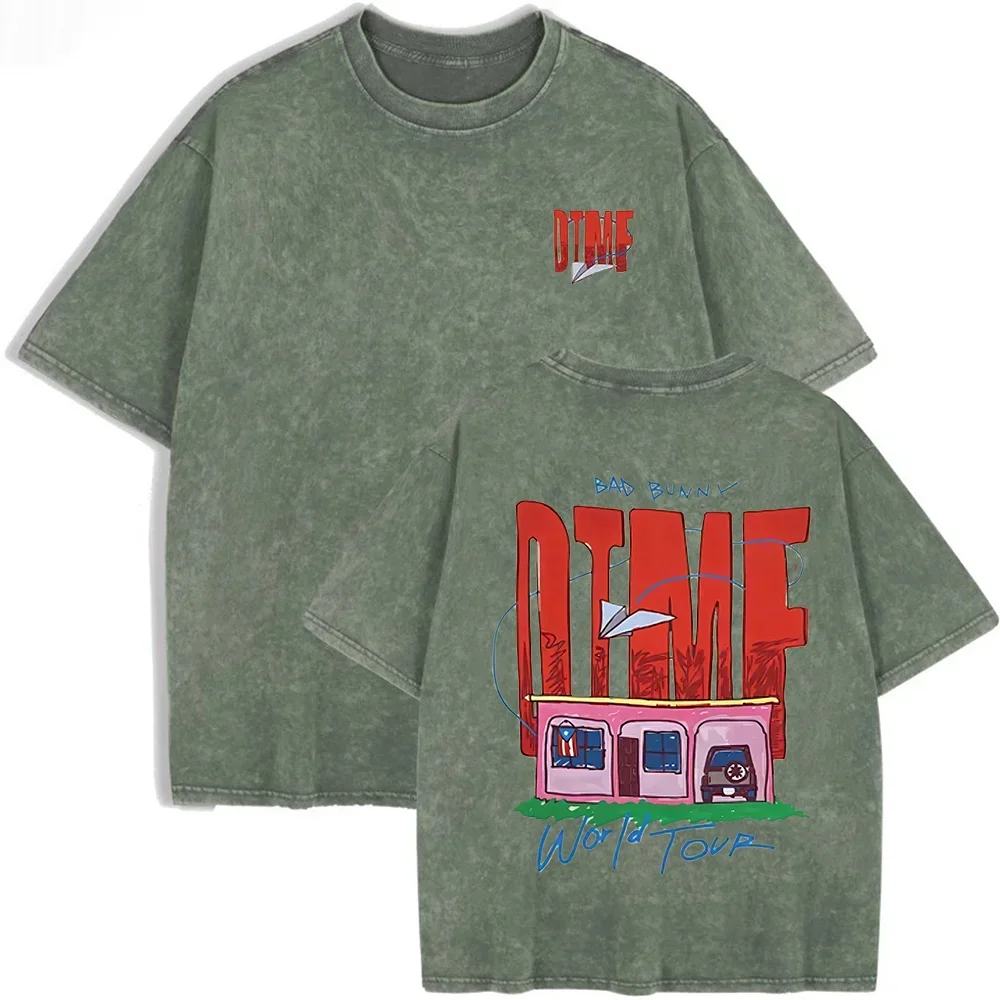 Vintage Washed Cotton Graphic Tee