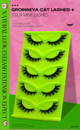 Optional 5Pairs 20Pairs Russian Strip Lashes 3D Mink Lashes Natural Dramatic Style Household Salon Eyelash Supply