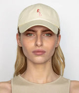 Monogram Cotton Baseball Cap – Hand-Embroidered Dad Hat