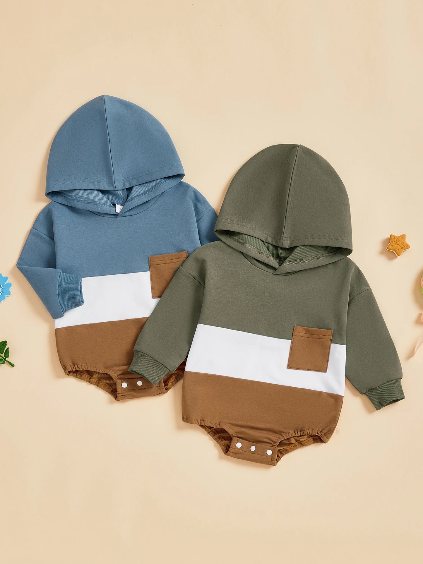 Toddler Bear-Ear Fleece Romper