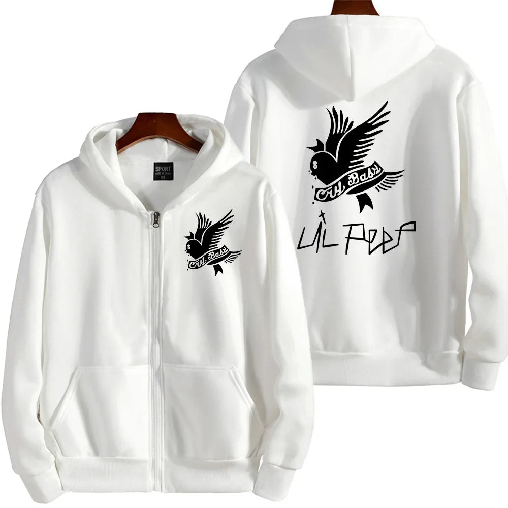 Men’s Fleece-Lined Zip-Up Hoodie