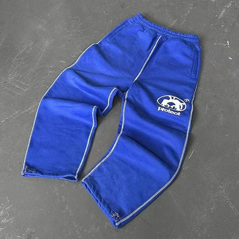 Men's Wide-Leg Cargo Pants | Relaxed Streetwear