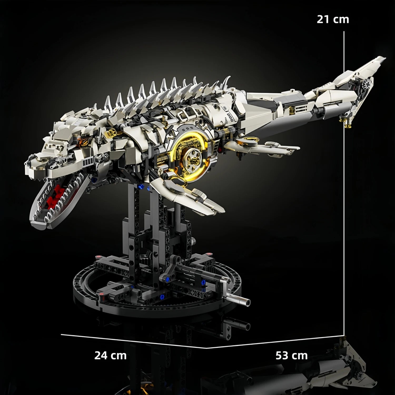 866PCS MOC Creative Dragonfly Mechanical Model Building Blocks Kit DIY Construction Toy STEM Learning for Kids Adults Set