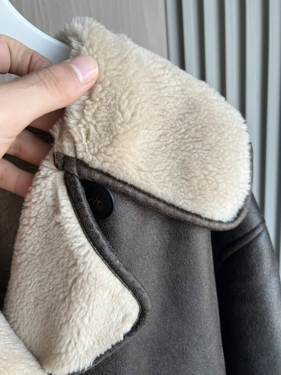 Women’s ZW Series Oversized Long-Sleeve Warm Coat