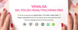 VENALISA Gel Polish Complete Kit – HEMA & TPO Free