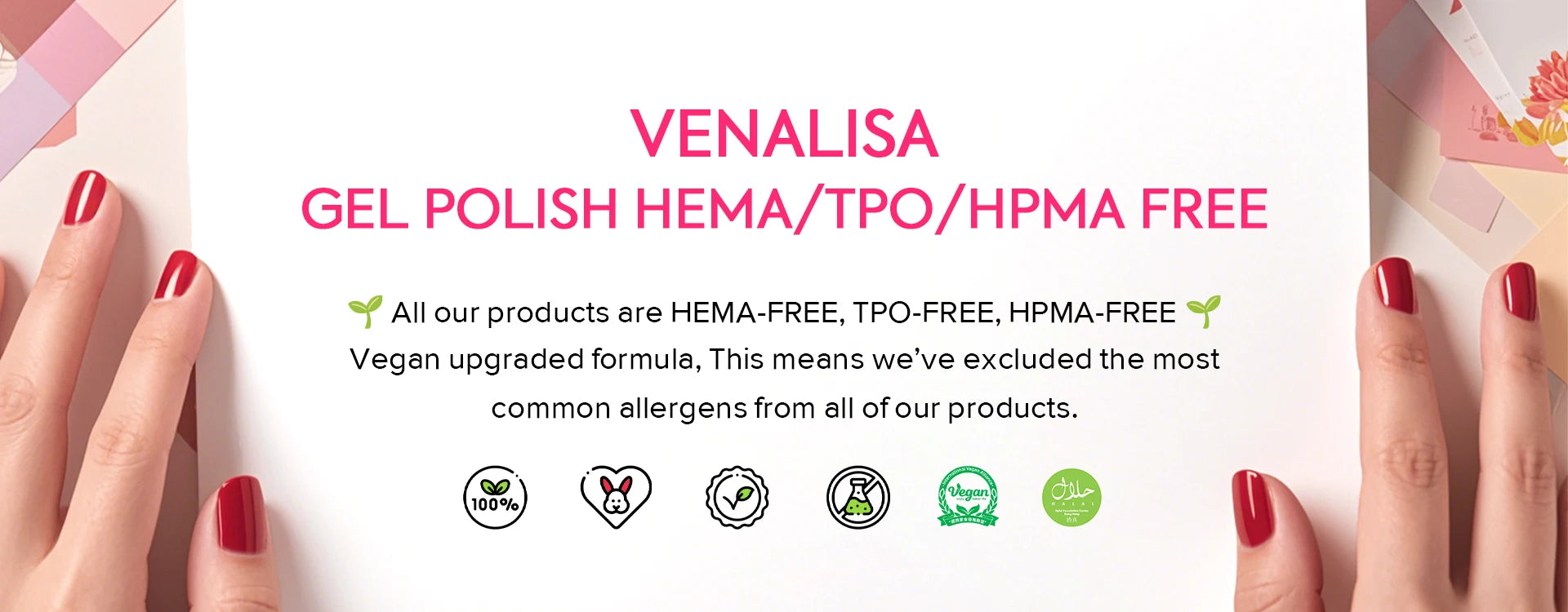 1Set VENALISA VIP Whole Set 10ml HEMA TPO Free Vegan Nail Gel Polish Color Display Gel Varnish Nail Maincure Branded Suitcase