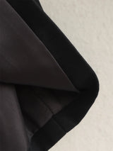 Vintage Cropped Double-Breasted Trench