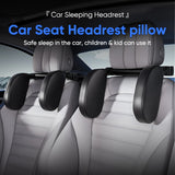 Car Seat Headrest Adjustable Side Head Support Telescopic Support on Cervical Spine for Adults Kids U Shaped Pillow