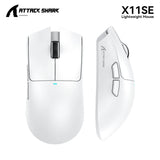 X11 ATTACK SHARK X11SE Bluetooth Gaming Mouse PAW3311 Sensor 22000DPI Macro Drivers and 1000 Hz Polling Rate for Wireless Mouse
