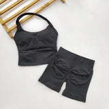 Seamless Halter Yoga & Fitness Set