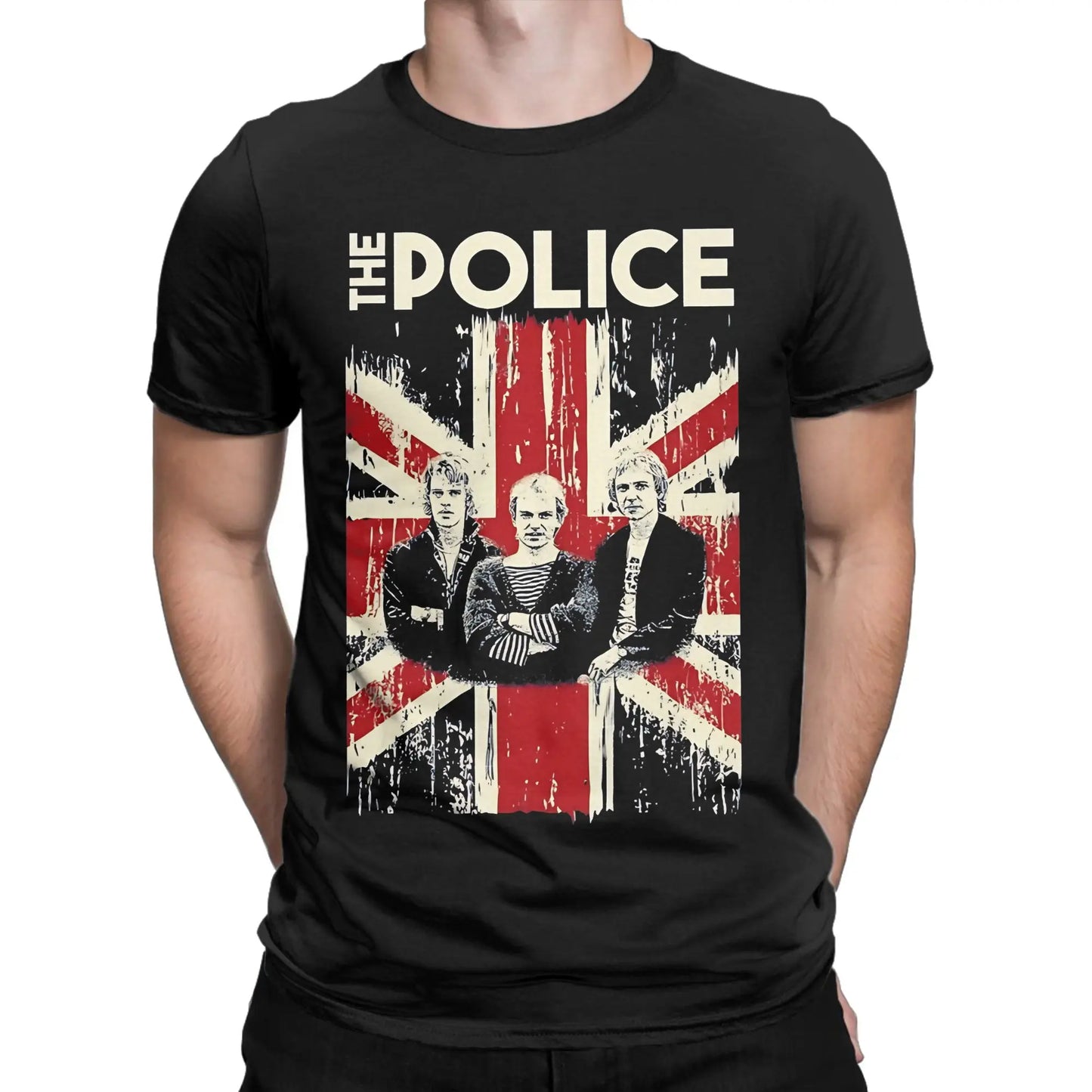 The Police Rock Band Graphic T-Shirt — Unisex Cotton Tee
