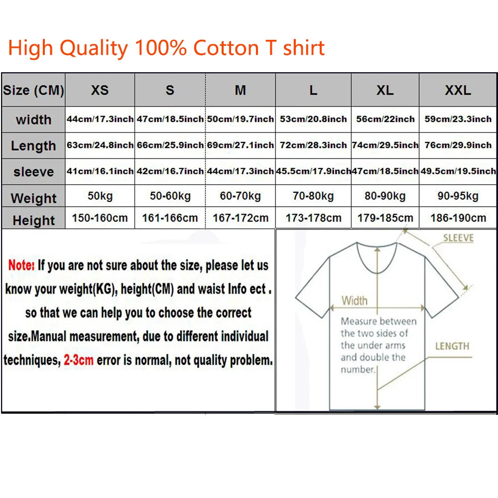 Men's Chainsaw Man Anime Cotton Graphic T-Shirt
