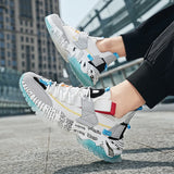 Men’s Lightweight Thick-Sole Mesh Sneakers