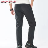 Breathable Men's Casual Pants Quick Dry Straight Elastic Waist Jogger Sweatpants Korean Classic Sport Trousers Plus Size 4XL 5XL