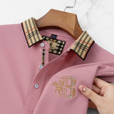 Men's Embroidered Polo Shirt – Breathable Summer Style