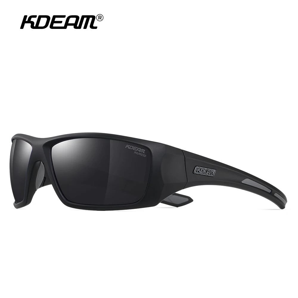 KDEAM Men's Polarized Cycling Sunglasses – TR90 Frame