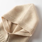 Luxe 100% Cashmere Knitted Beanie & Scarf Set