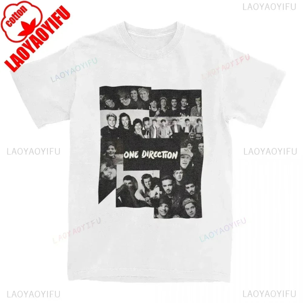 One Direction Cotton Graphic T-Shirt for Men & Women