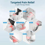 Handheld Red Infrared Light Therapy Wand, Portable Home Physiotherapy for Oral & Joint Care