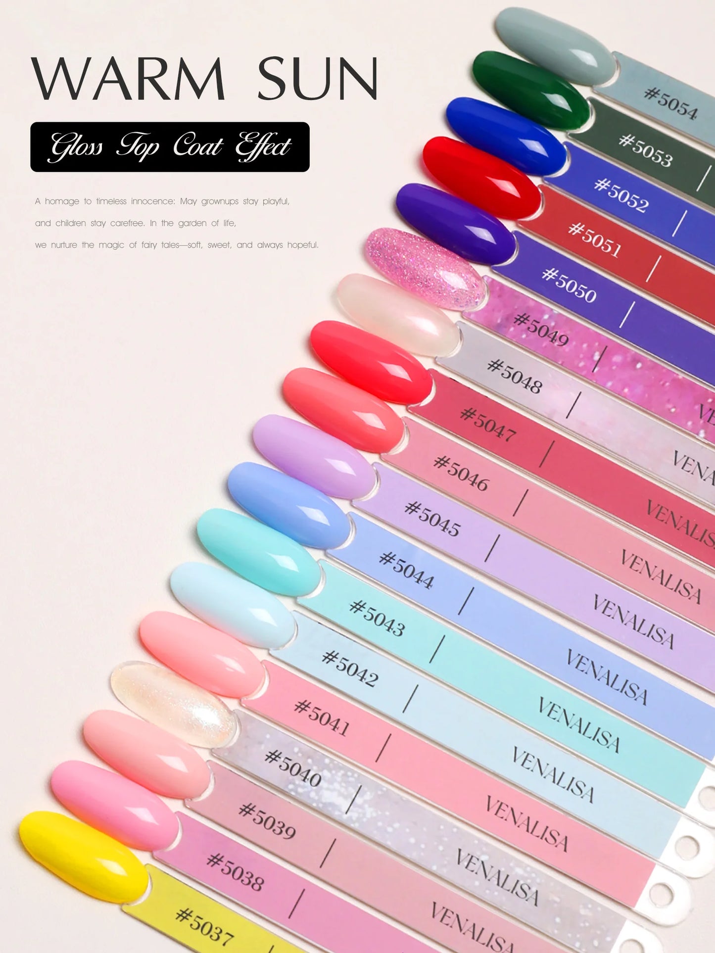 1Set VENALISA VIP Whole Set 10ml HEMA TPO Free Vegan Nail Gel Polish Color Display Gel Varnish Nail Maincure Branded Suitcase