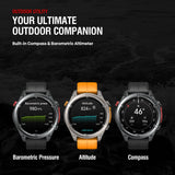 Zeblaze Stratos 4 GPS Smartwatch – AMOLED 1.43"