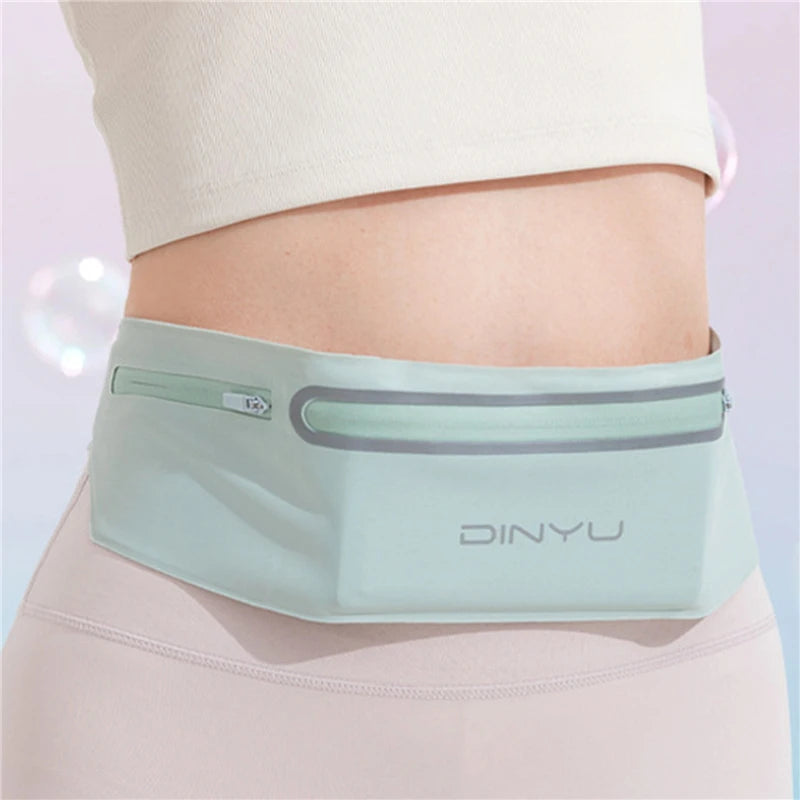 Professional Running Waist Bag Sports Belt Pouch Mobile Phone Case Men Women Hidden Pouch Gym SportsBags Running Belt Waist Pack