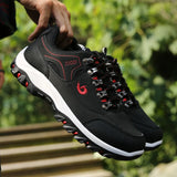 SNORW Men's Microfiber Casual Sneakers | All-Season Style