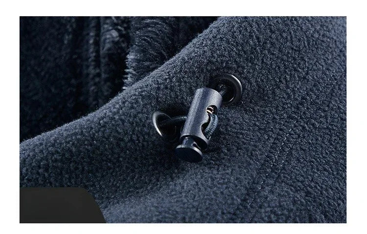 Men's Hooded Fleece Jacket – Warm Outdoor Layer