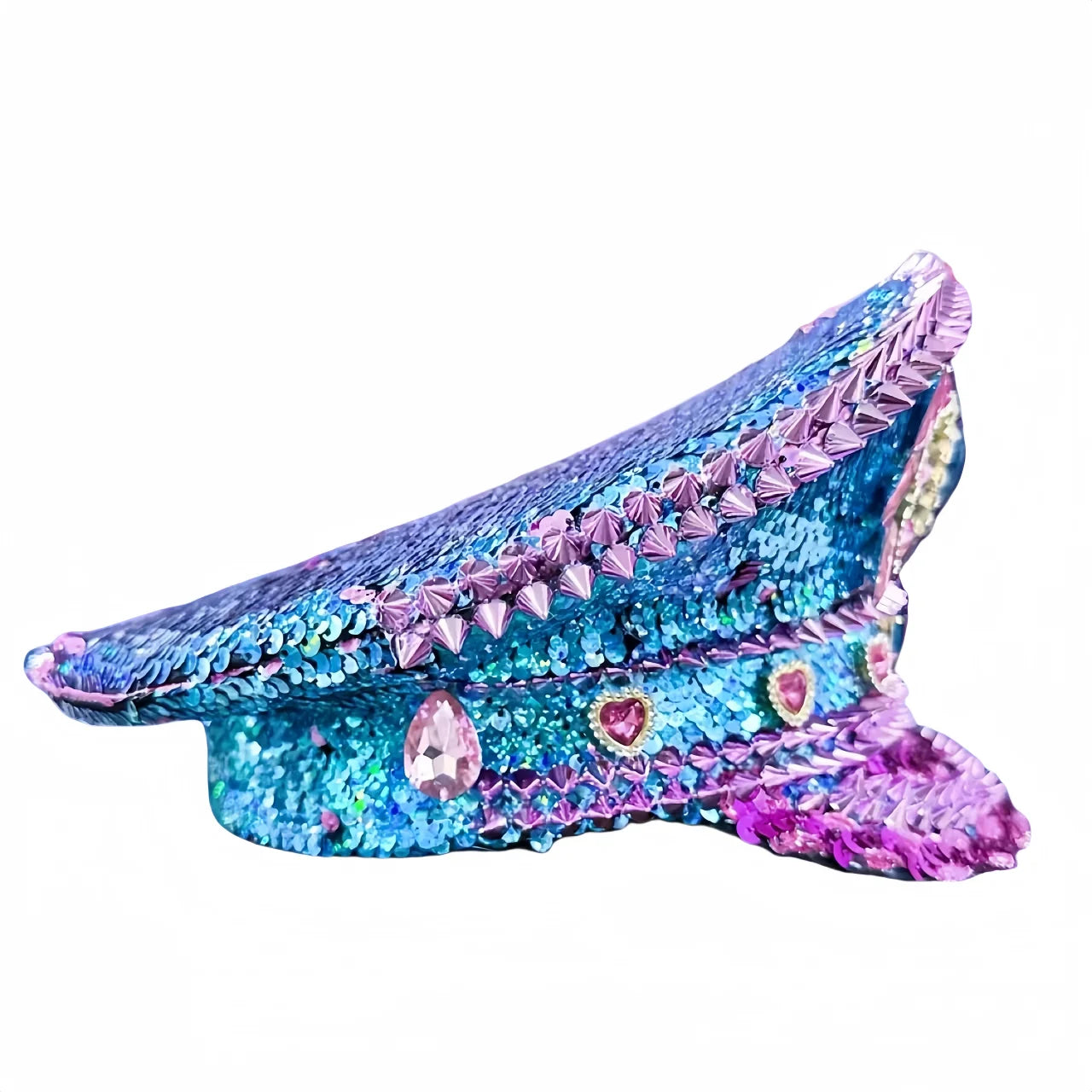 Rhinestone Captain Hat | Festival & Masquerade Cap