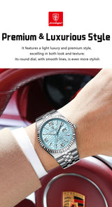 Luxury Men’s Quartz Wristwatch