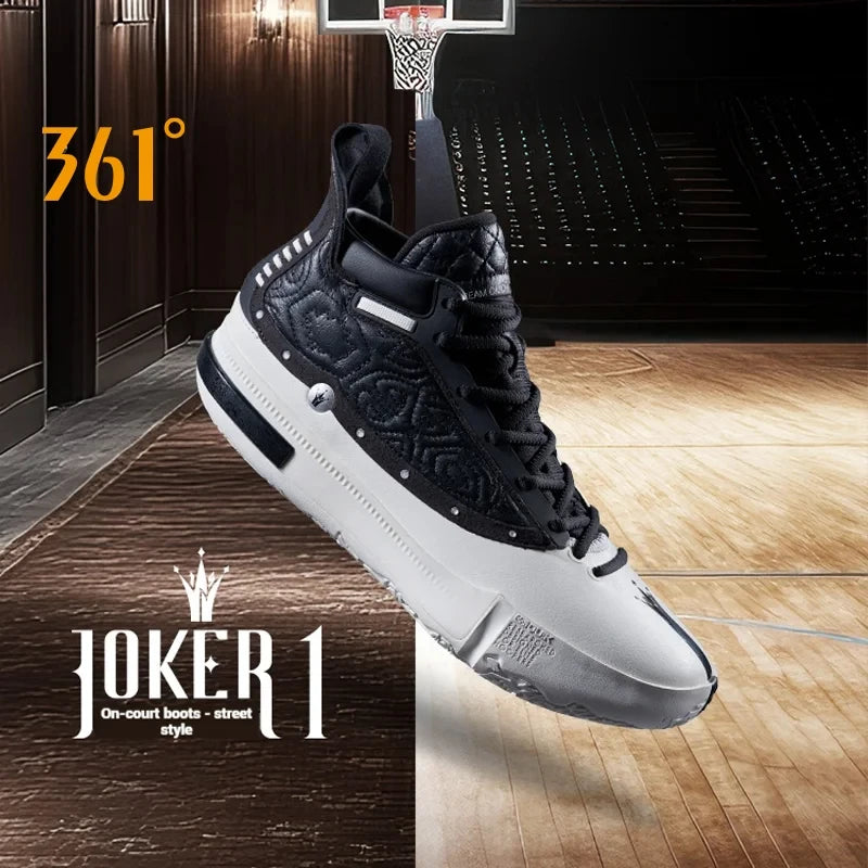 361 Degrees Joker 1 Men Basketball Shoes Jokic Professional  Protect Actual Training Shock-Absorbing Male Sneakers 572511103