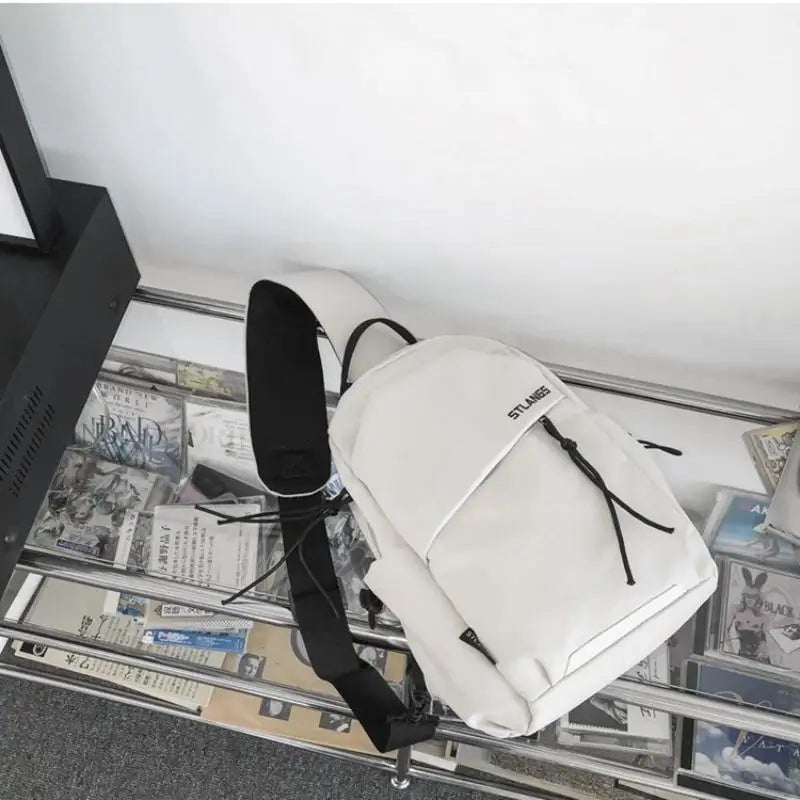 Unisex Sling Backpack Chest Bag Men Women Lightweight Crossbody Bag for Cycling Hiking Travel Tablet Sports Shoulder Bag