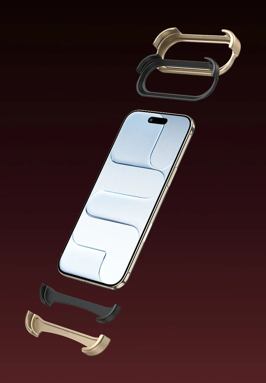 Aluminum Bumper Case for iPhone 17 & 18