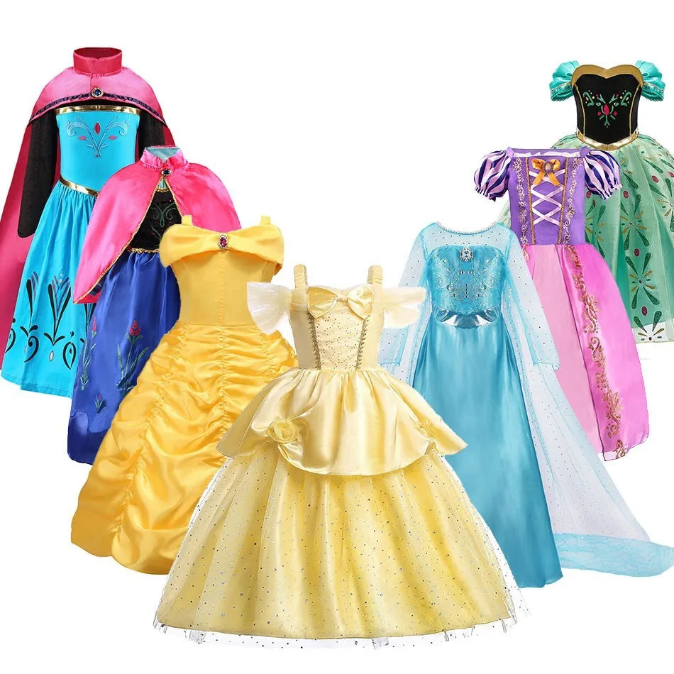 Enchanting Princess Cosplay Party Dress