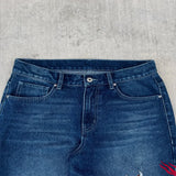 Y2K Dragon Graffiti Wide-Leg Jeans