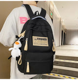 Fashion Big Student School Backpack Rucksack Girls Boys School Bag High Capacity Women Backpack Female Leisure Travel Mochila