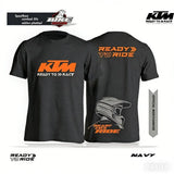 KTM Racing Graphic T-Shirt — Unisex Cotton Off-Road Moto Print Tee