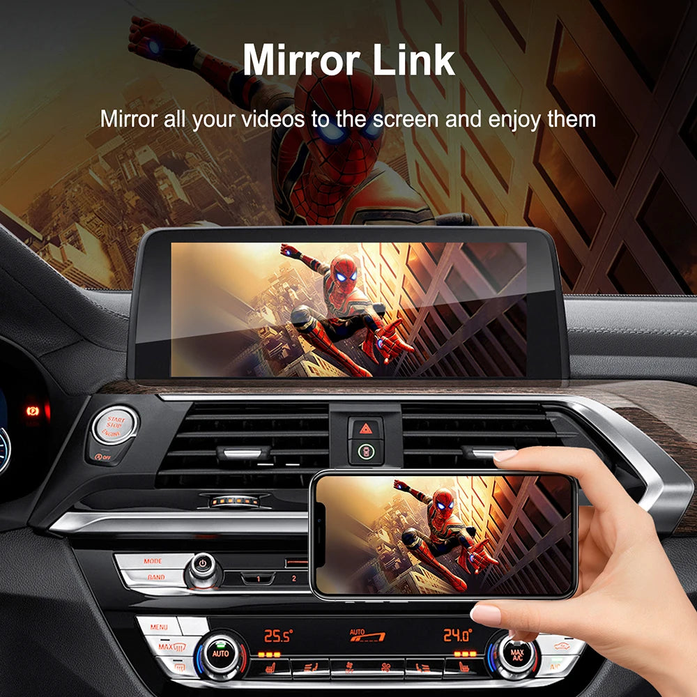 Wireless CarPlay & Android Auto for BMW NBT System