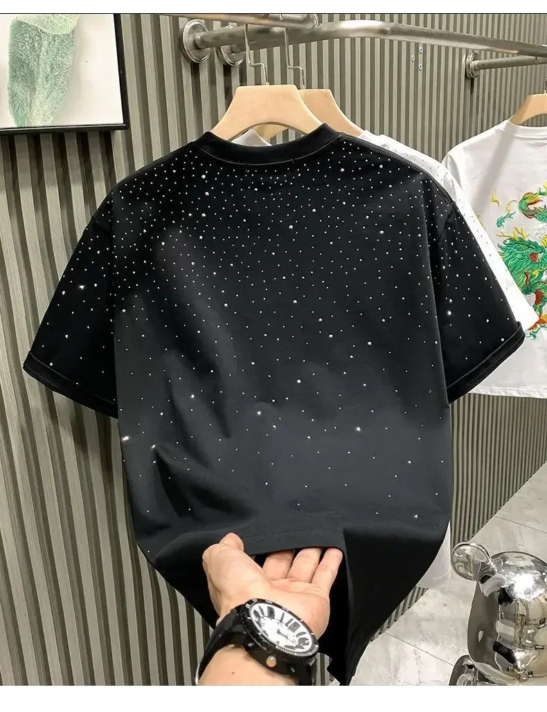 Rhinestone Rivet Graphic Tee