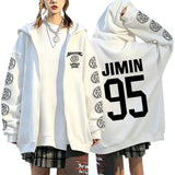 Y2K Graphic Zip-Up Hoodie