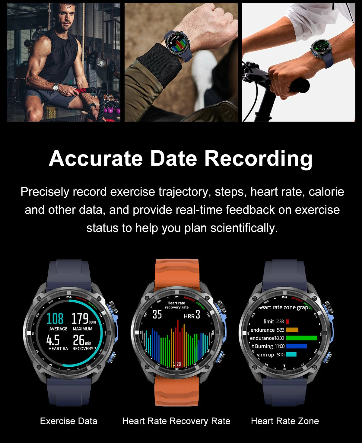 GPS Adventure Smartwatch – Sapphire Edition