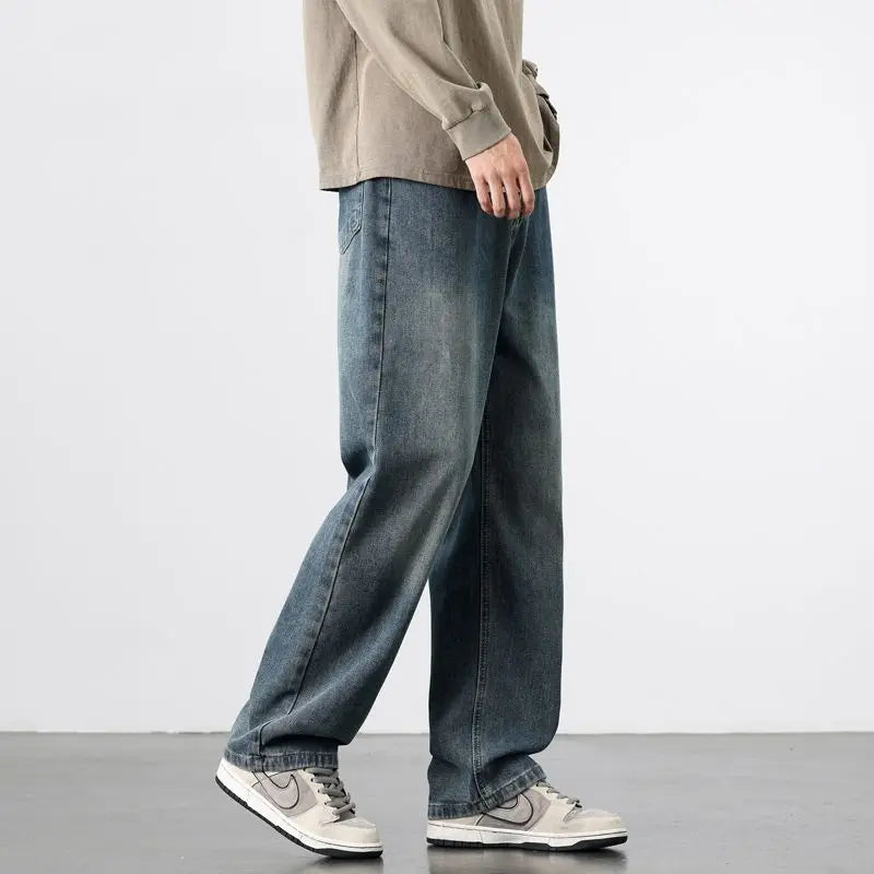 Men's Vintage Loose-Fit Baggy Jeans | Spring & Autumn