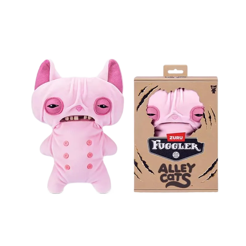 Original Fuggler Funny Ugly Teeth Monster Plush Toy Fugg Old Fogies Alley Cats Care Bears Powerpuff Girls Stuffed Plushies Dolls