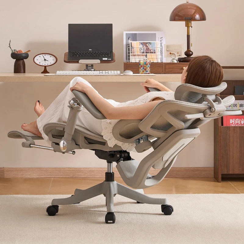 Ergonomic Gaming Chair with 6D Armrest & Lumbar Support