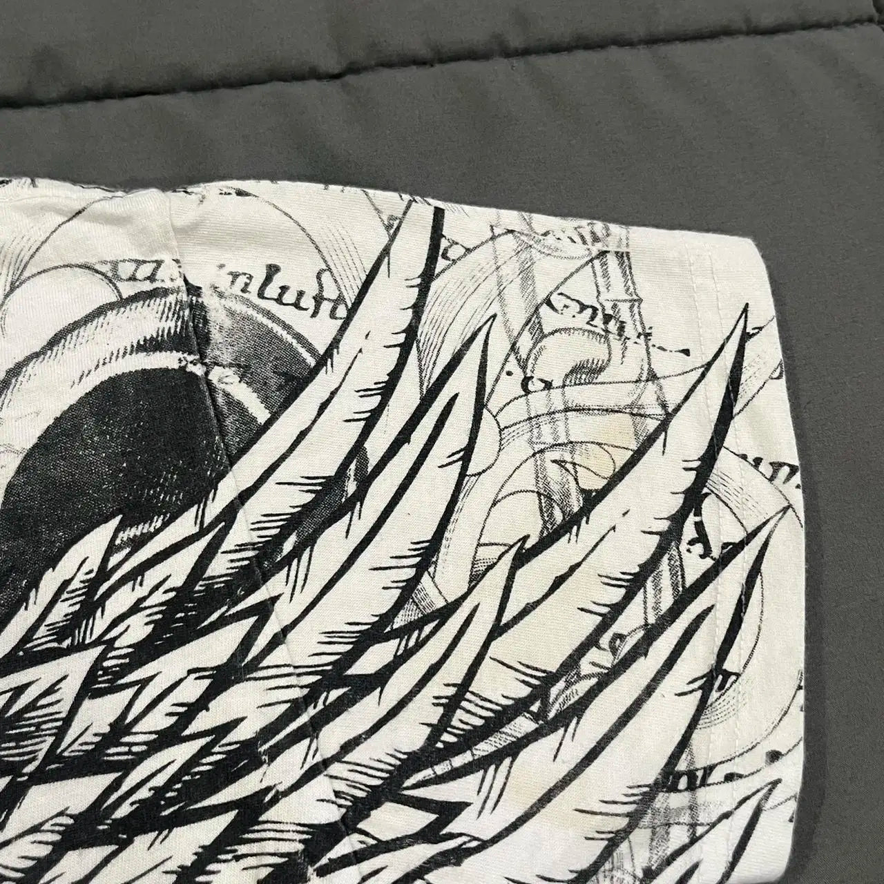 Men's Affliction Style Y2K Graphic Tee – Double-Sided Print