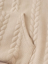 Men's Knit Zip-Up Hoodie