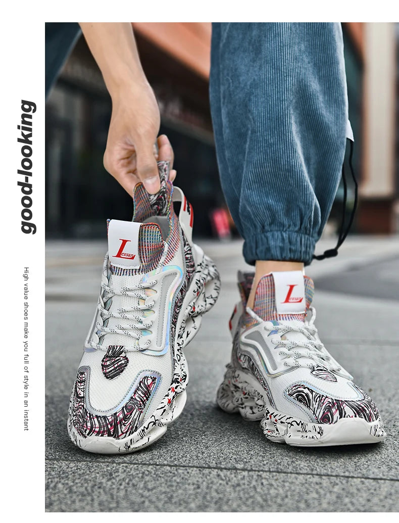 Premium Lightweight Men's Sneakers