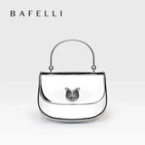 BAFELLI 2026 NEW WOMEN'S HANDBAG CAT EVENING PURSE LUXURY BRAND DESIGNER STYLE FASHION CASUAL CROSSBODAY LEATHER STYLISH