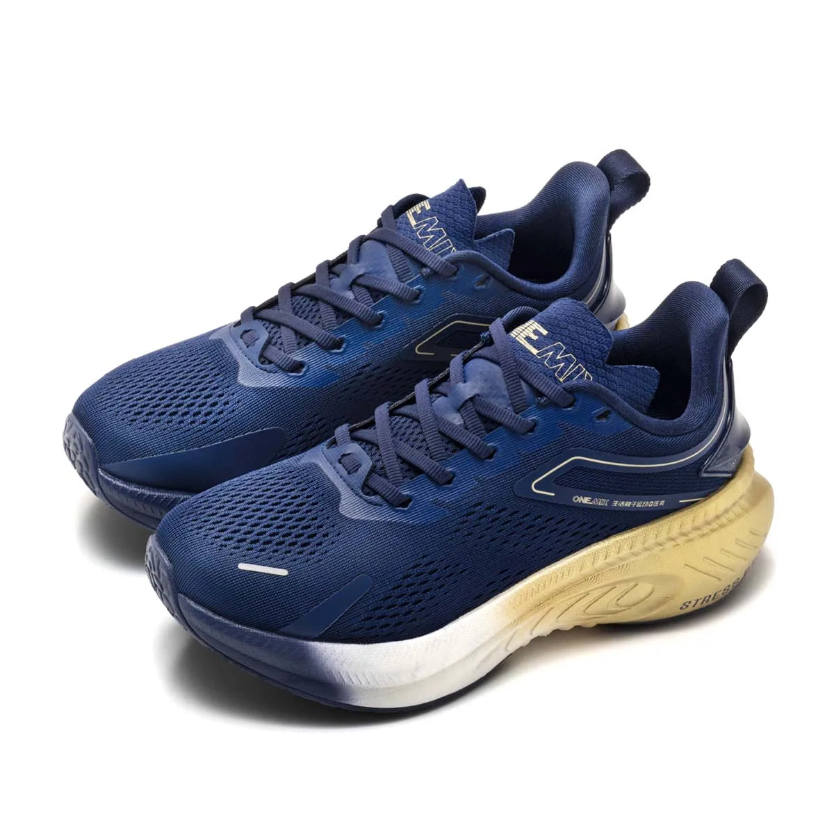 ONEMIX Men Summer Breathable Running Shoes Lightweight Cool Athletic Sneakers Elastic Cushion Outdoor Jogging Daily Sports shoes