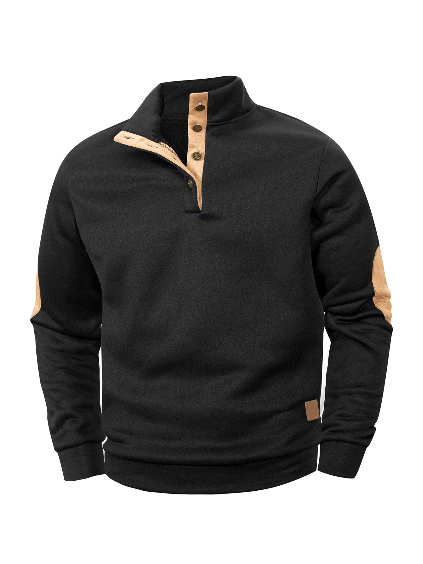 Men’s Casual Henley Pullover